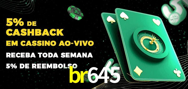 Promoções do cassino ao Vivo br645